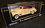 Chevrolet Special Deluxe 1941 Welly modellbil diecast skalmodell samlarbil