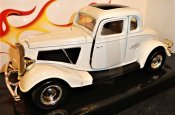 Ford Coupe hard top 1937 modellbil diecast skalmodell samlarbil