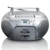 Lenco Boombox CD KASSETT RADIO SCD420