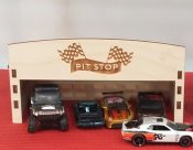 Pit Stop Byggmodell byggsats racerbil garage leksak