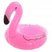 Flamingo uppblåsbar mugghållare