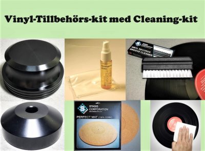 Vinylskiva vinyl Tillbehör Cleaning kit